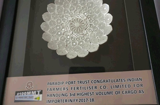 3rd Best Importer Award